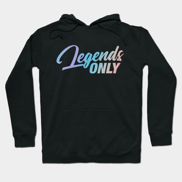 Legends Only Podcast Logo (Cotton Candy) Hoodie by Legends Only Podcast